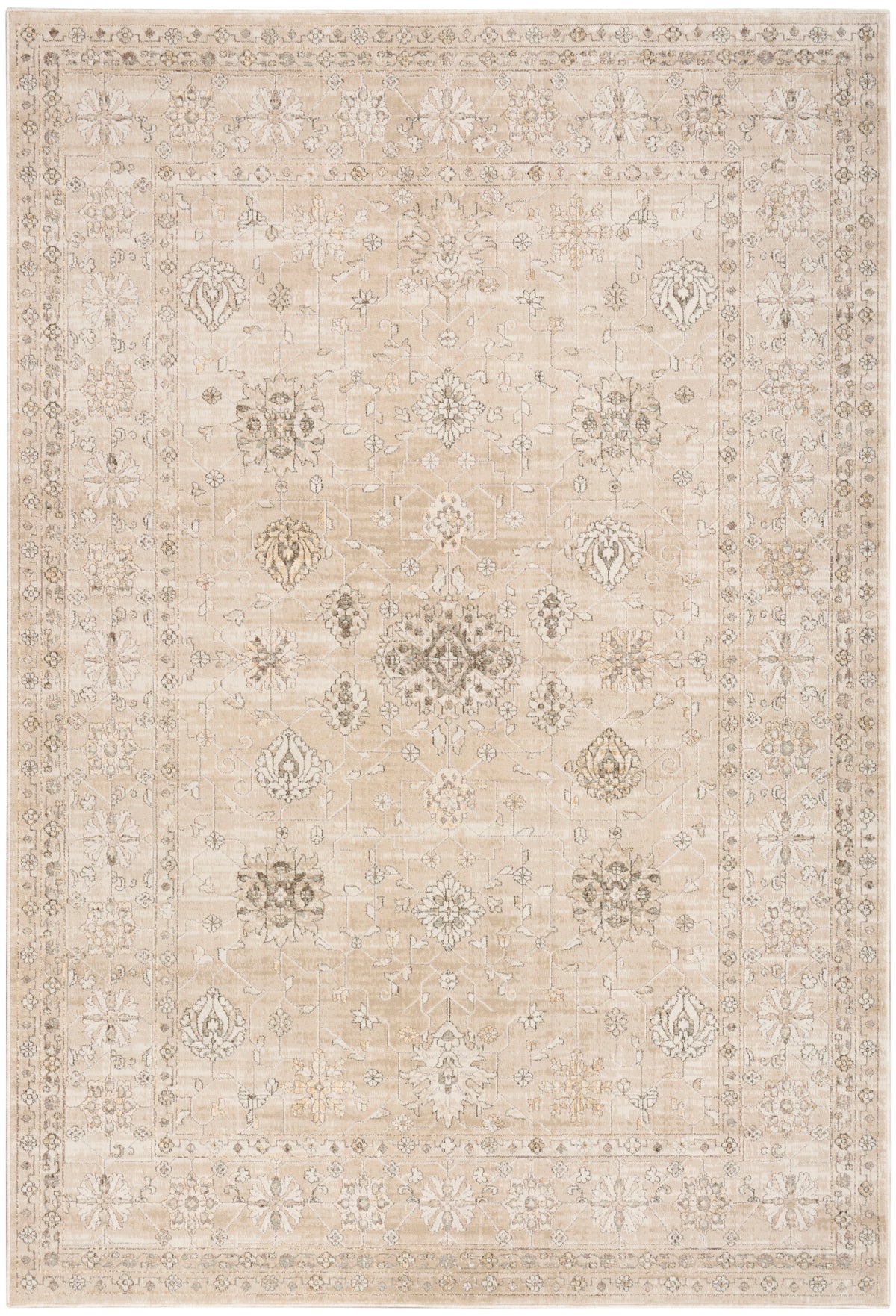 Soft Mist SMI05 Beige Grey Rug