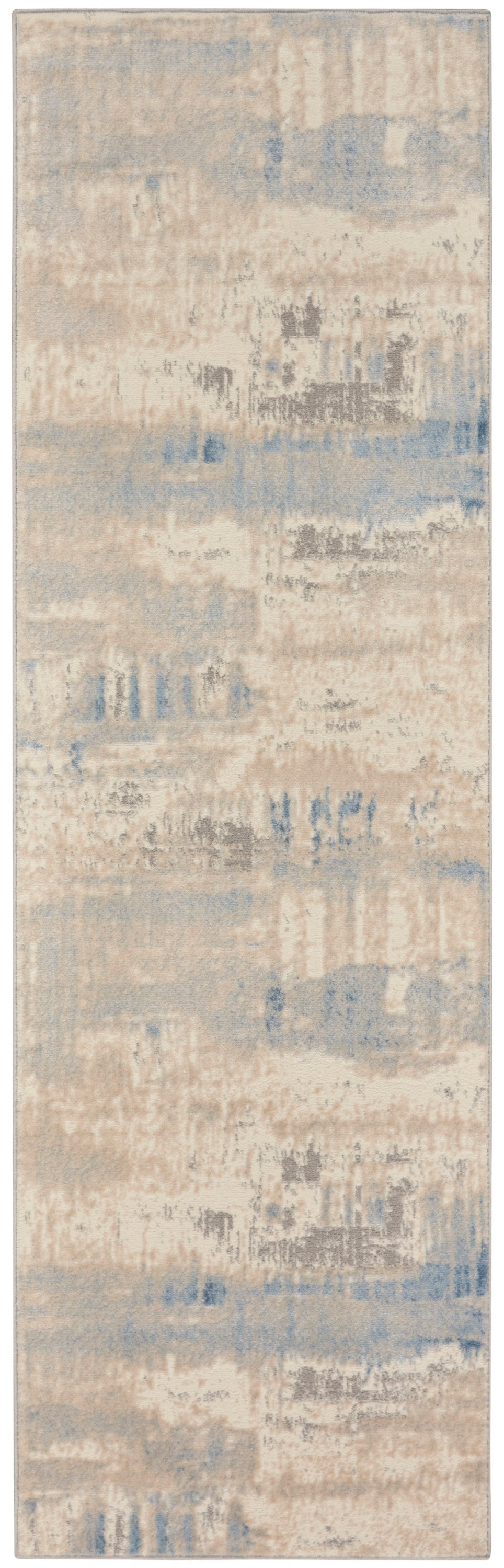 Solace SLA07 Ivory Grey Blue Rug