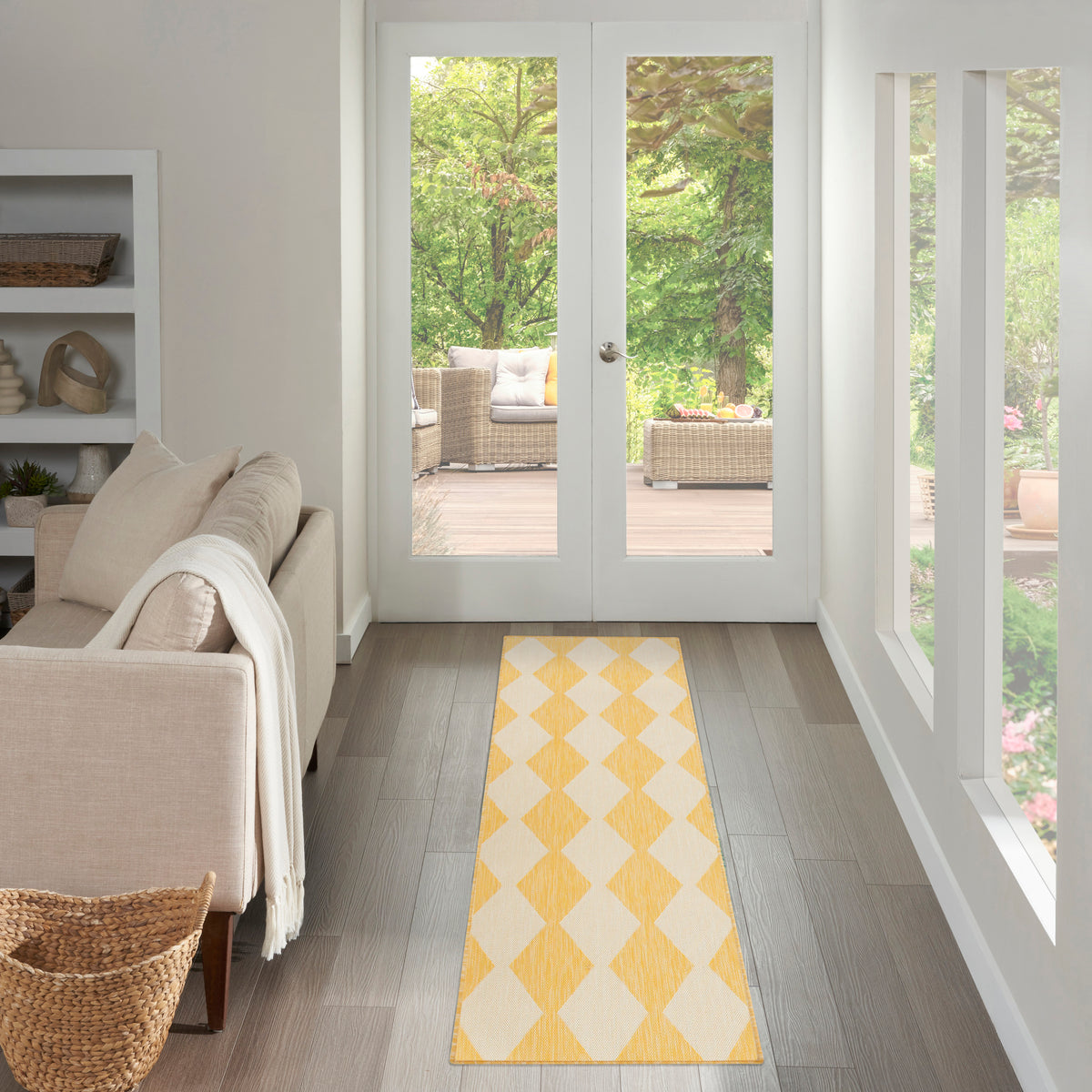 Positano POS04 Yellow Rug