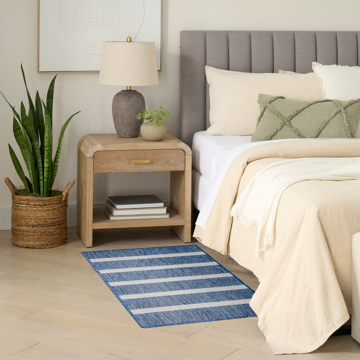 Positano POS03 Navy Ivory Rug