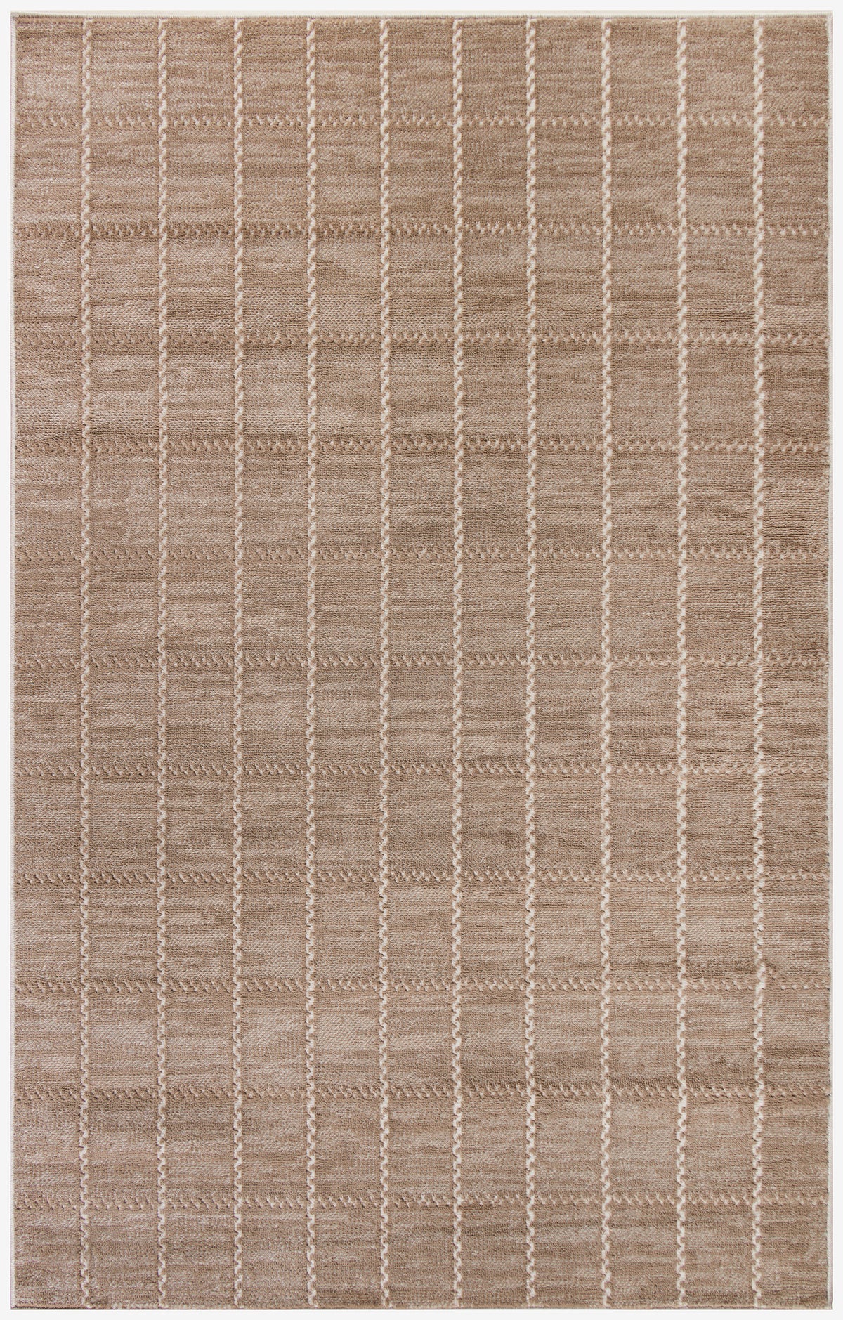 Serenity Home SRH05 Mocha Ivory Rug