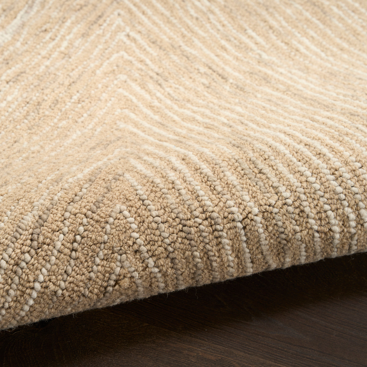 Pure Angles ANG01 Camel Rug