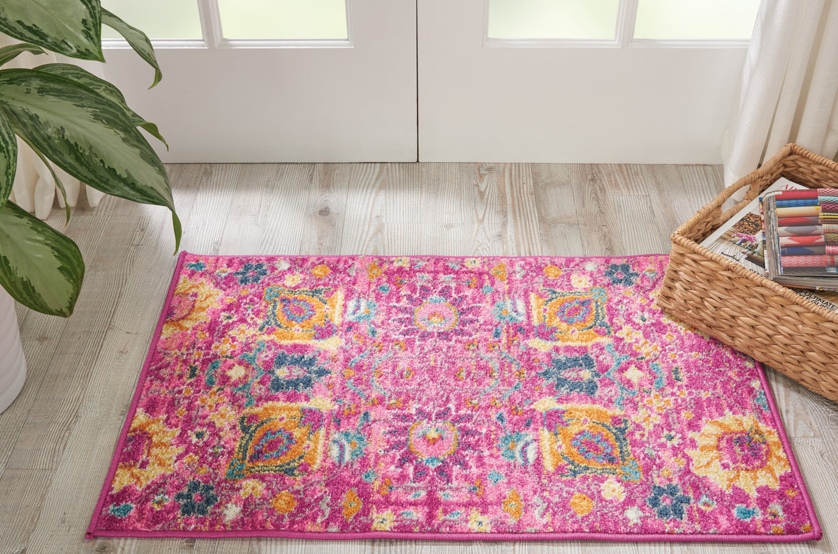 Passion PSN01 Fuchsia Rug