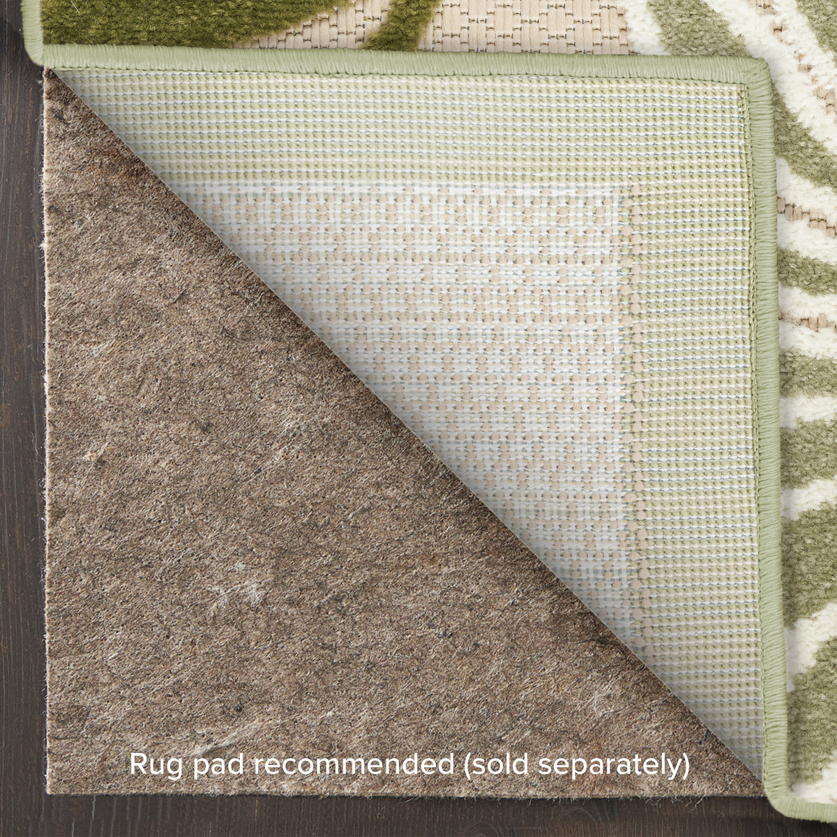 Aloha ALH33 Ivory Green Rug