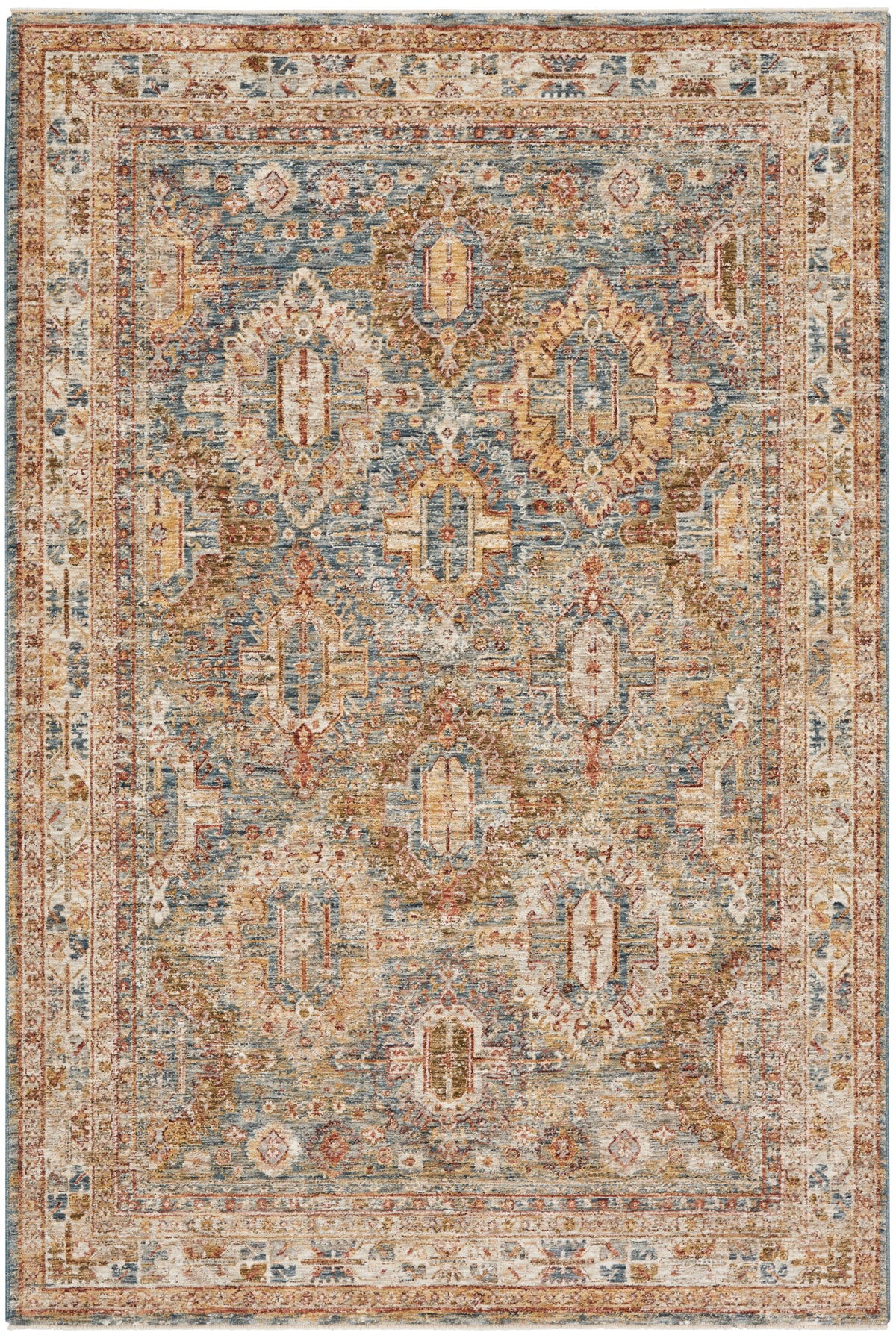 Sahar SHR01 Blue Rug