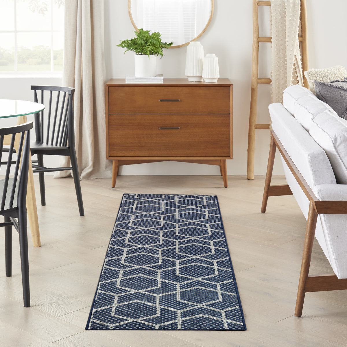 Horizon Indoor/Outdoor HOZ01 Navy Rug