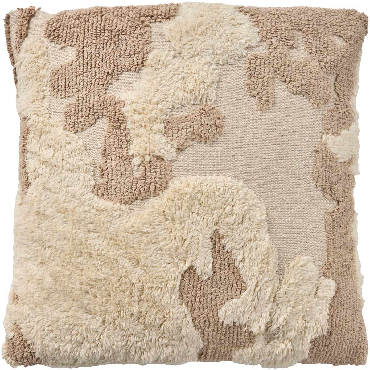 Lifestyle RC039 Beige 18" x 18" Throw Pillows