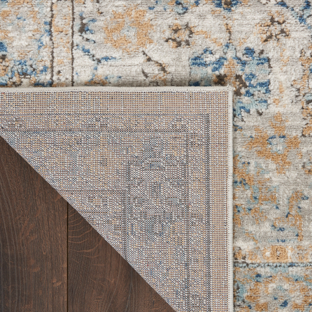 Quarry QUA09 Grey Light Blue Rug
