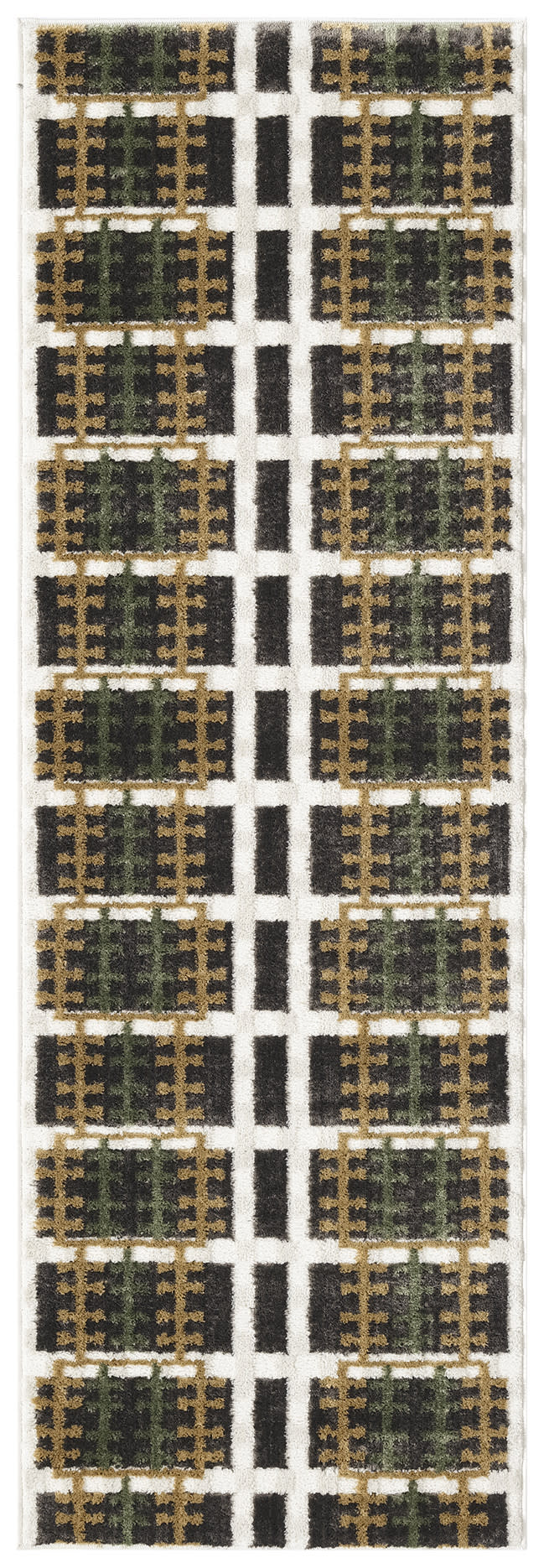 Nordic NRC08 Charcoal Multicolor Rug