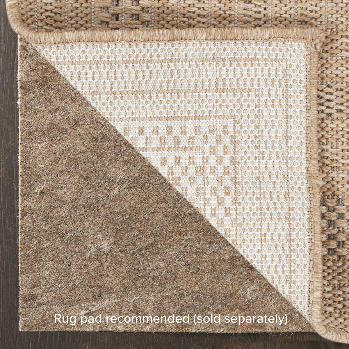 Tulum TLM04 Taupe Grey Rug