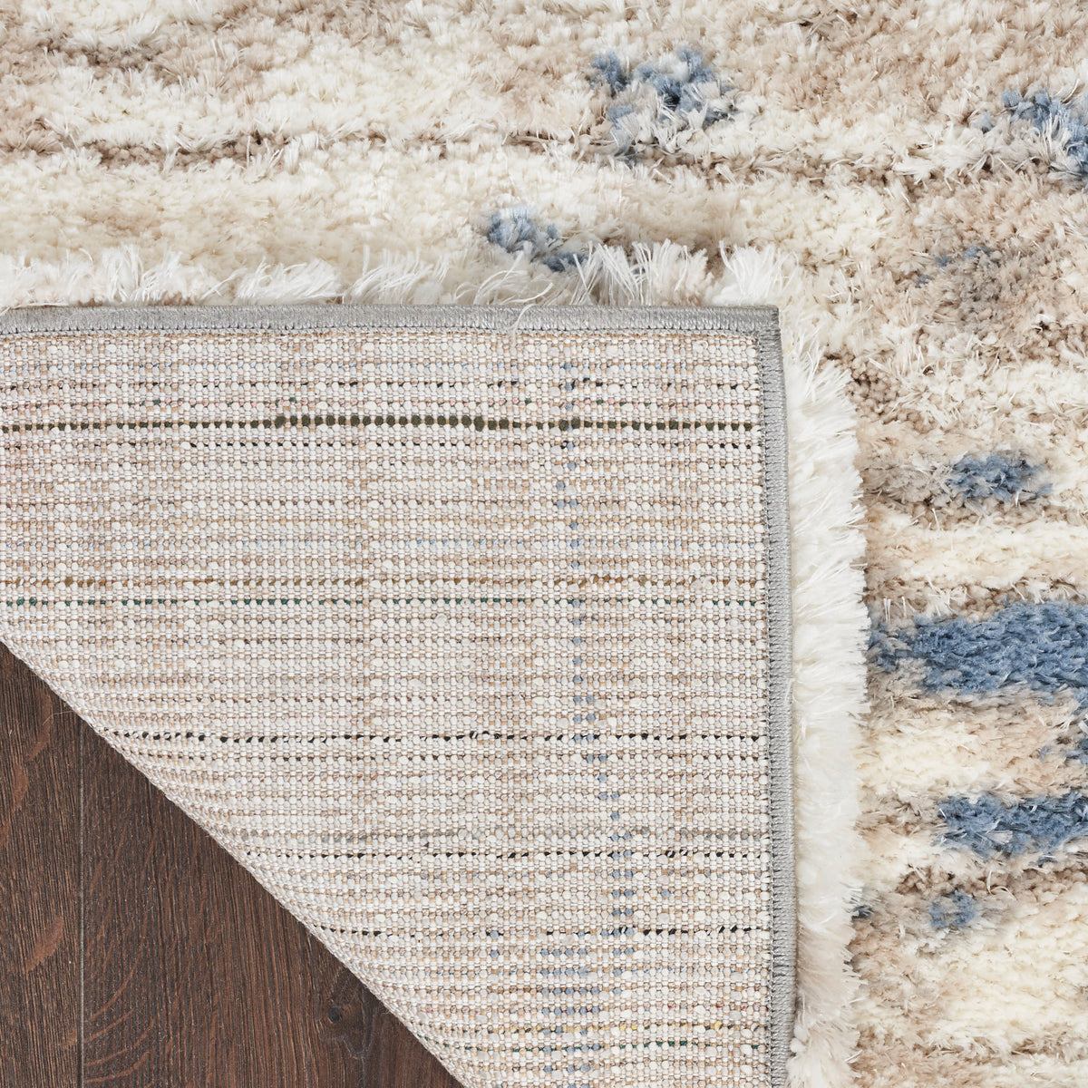 Dreamy Shag DRS10 Light Blue Grey Rug