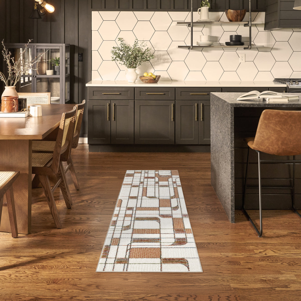 Nordic NRC17 Ivory Rust Rug