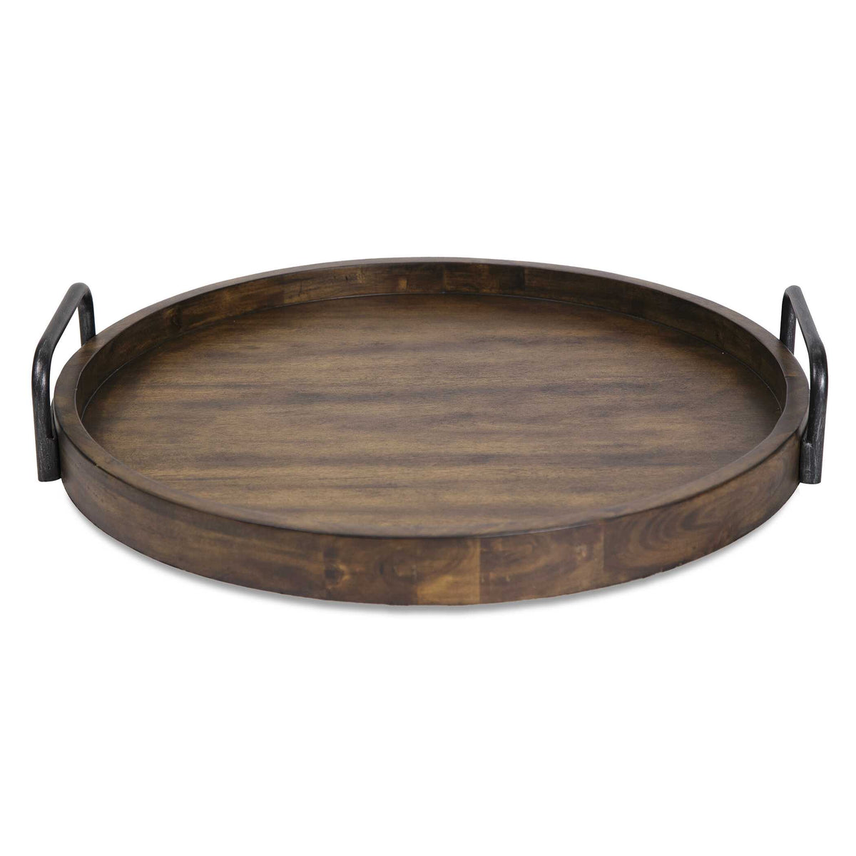 Reine Round Wooden Tray