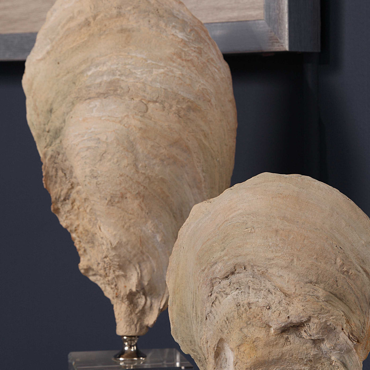 Oyster Shell Sculptures Set/2