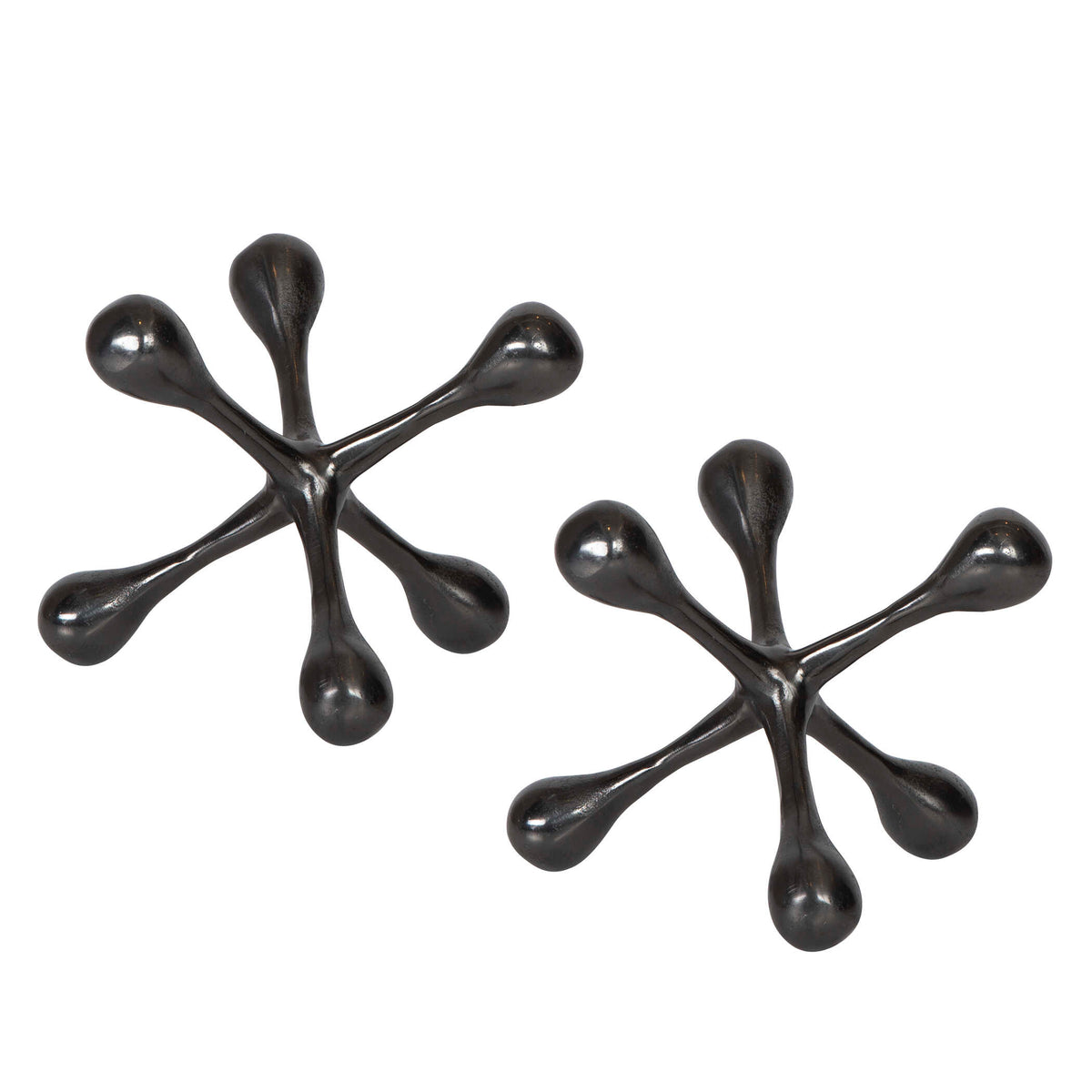 Harlan Black Nickel Objects Set/2