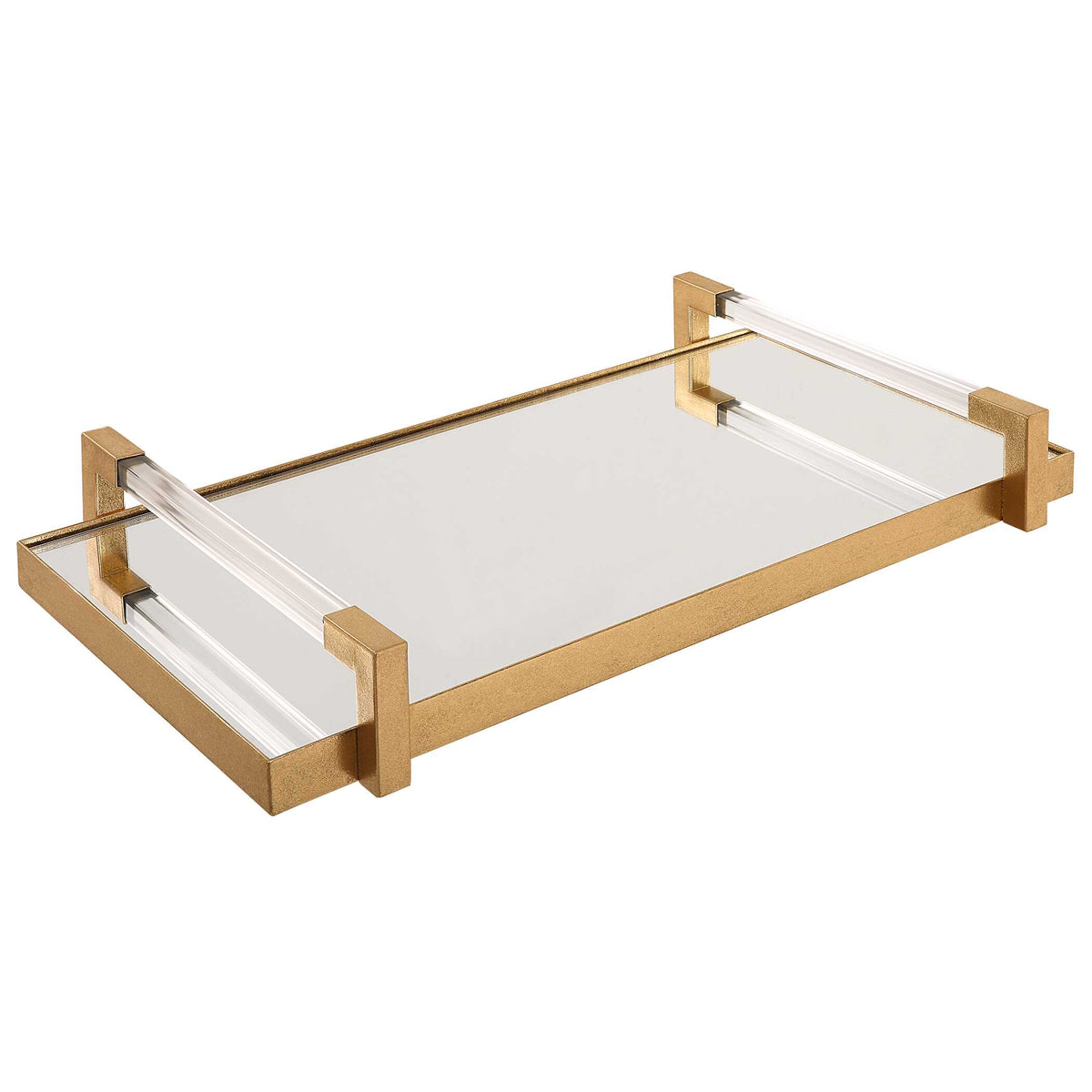 Deki Gold Mirrored Tray