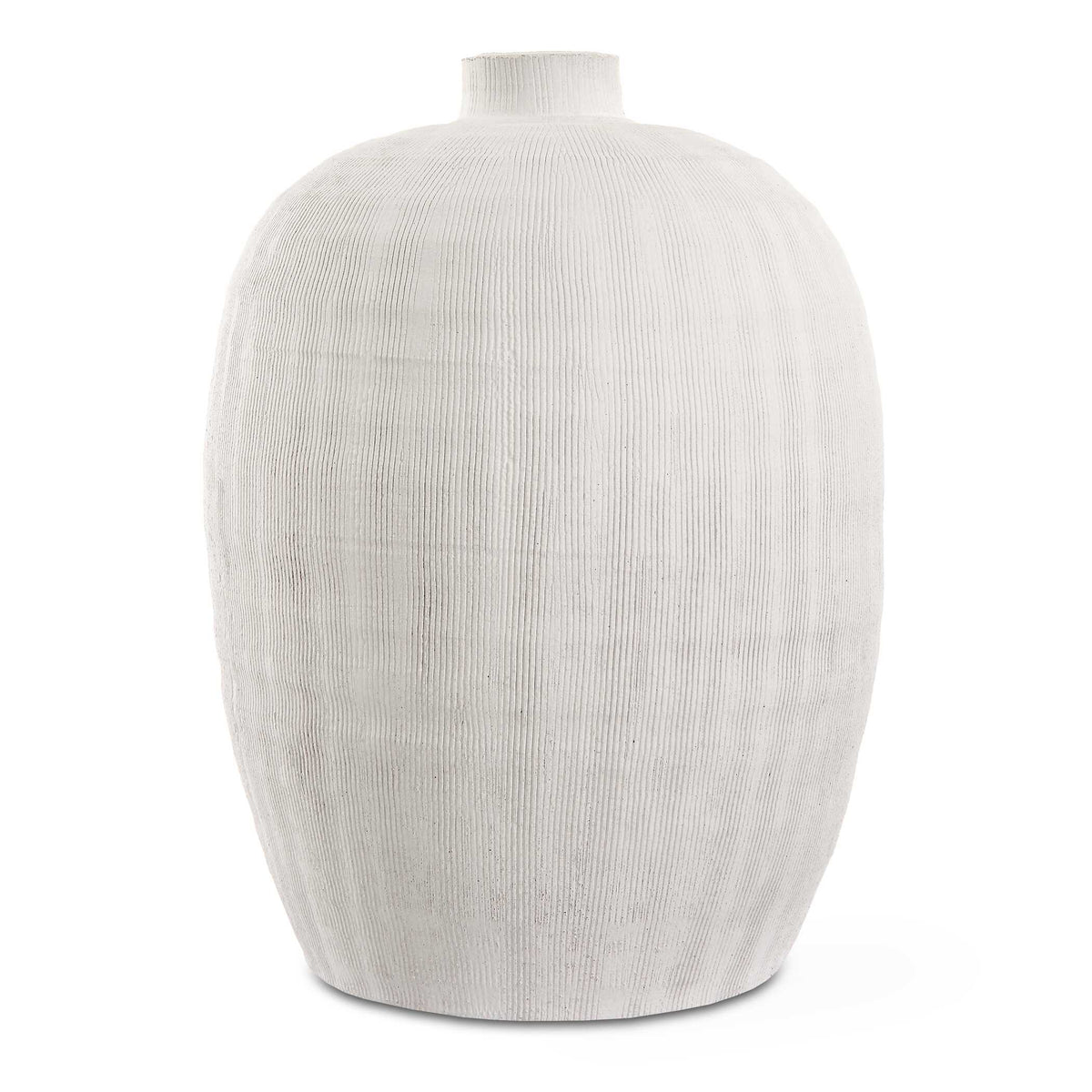 Floreana White Vase