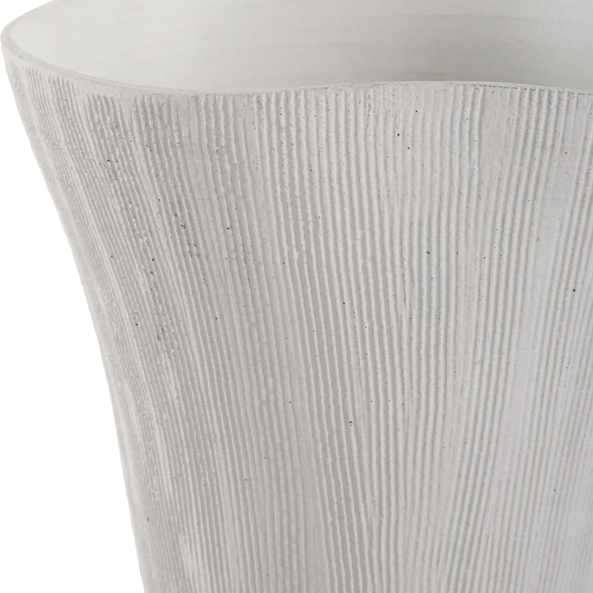 Floreana White Vase