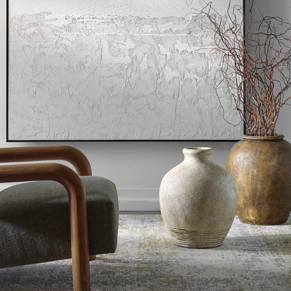 Fernandina Oversized Rustic Vase