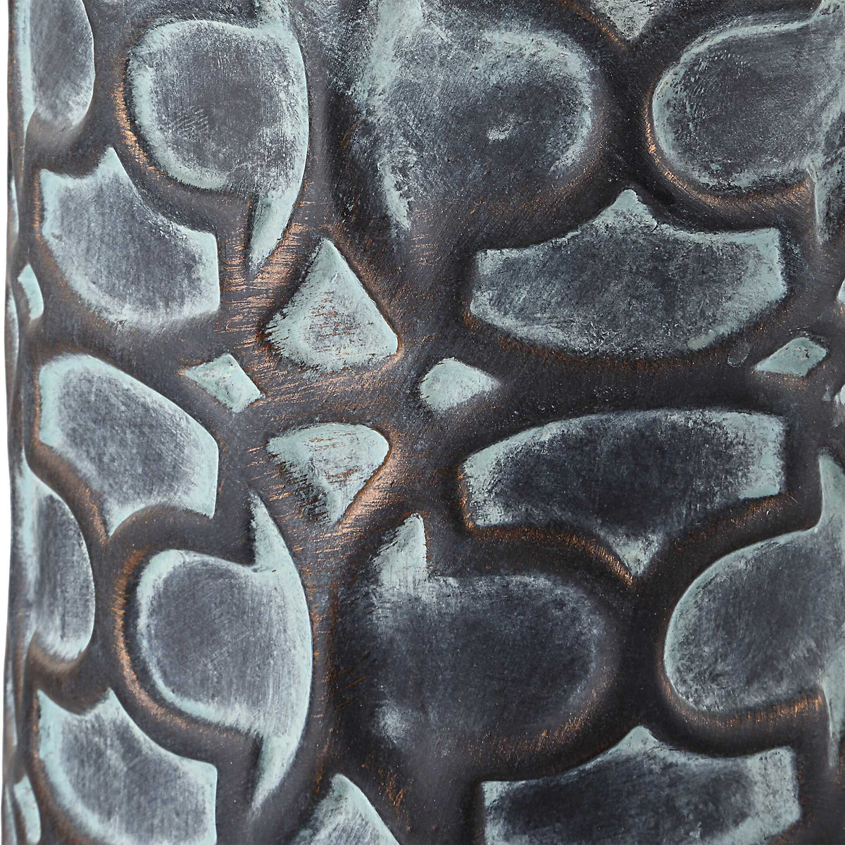 Baltra Bronze Patina Vases Set/2