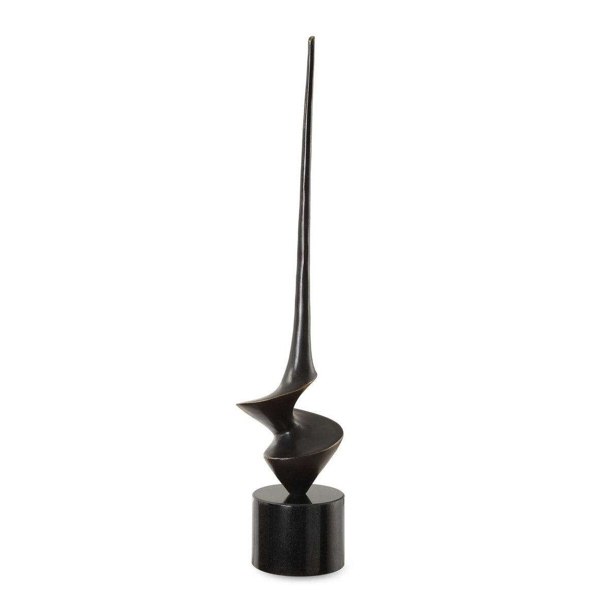 All Twisted Bronze Sculpture