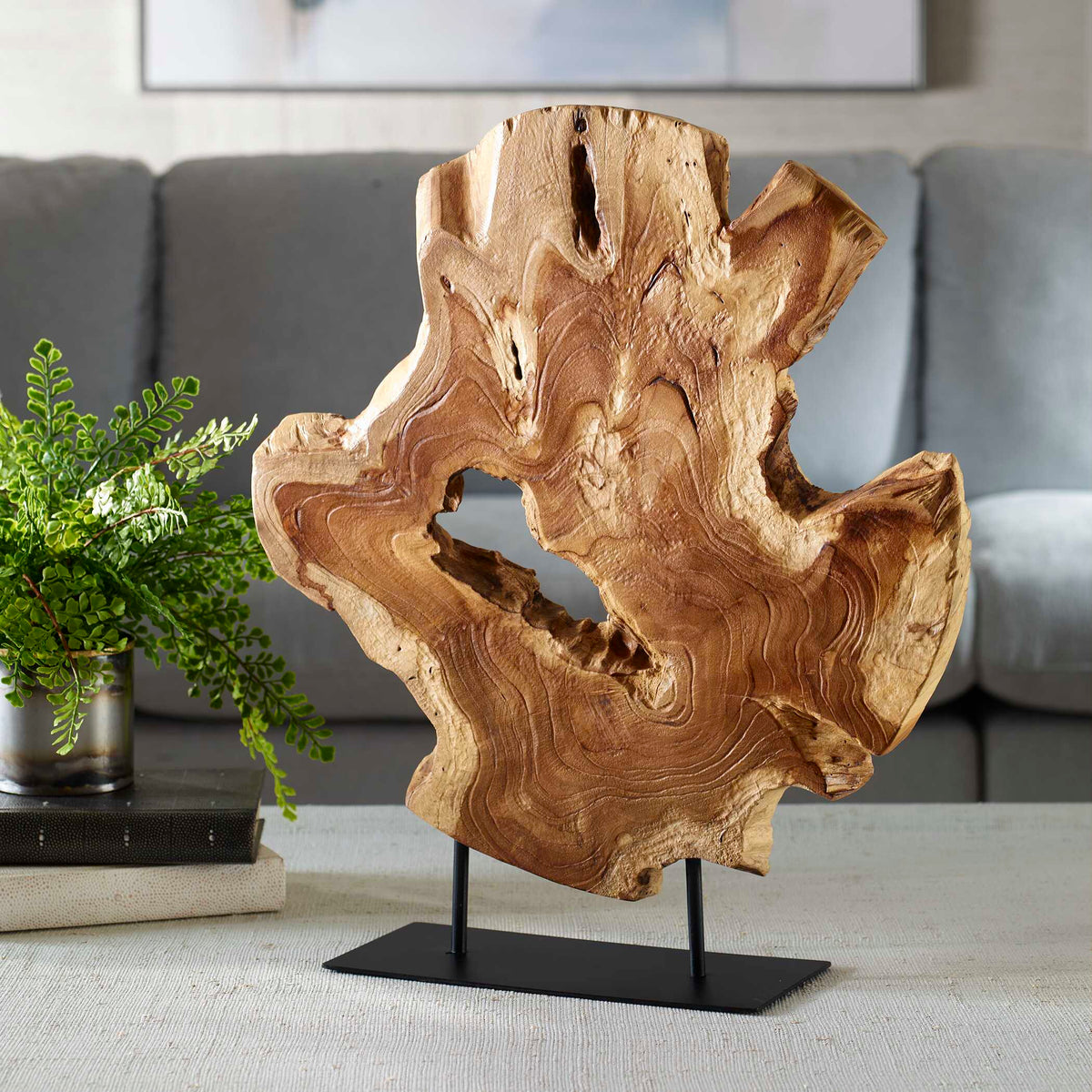 Bahati Wood Sculpture