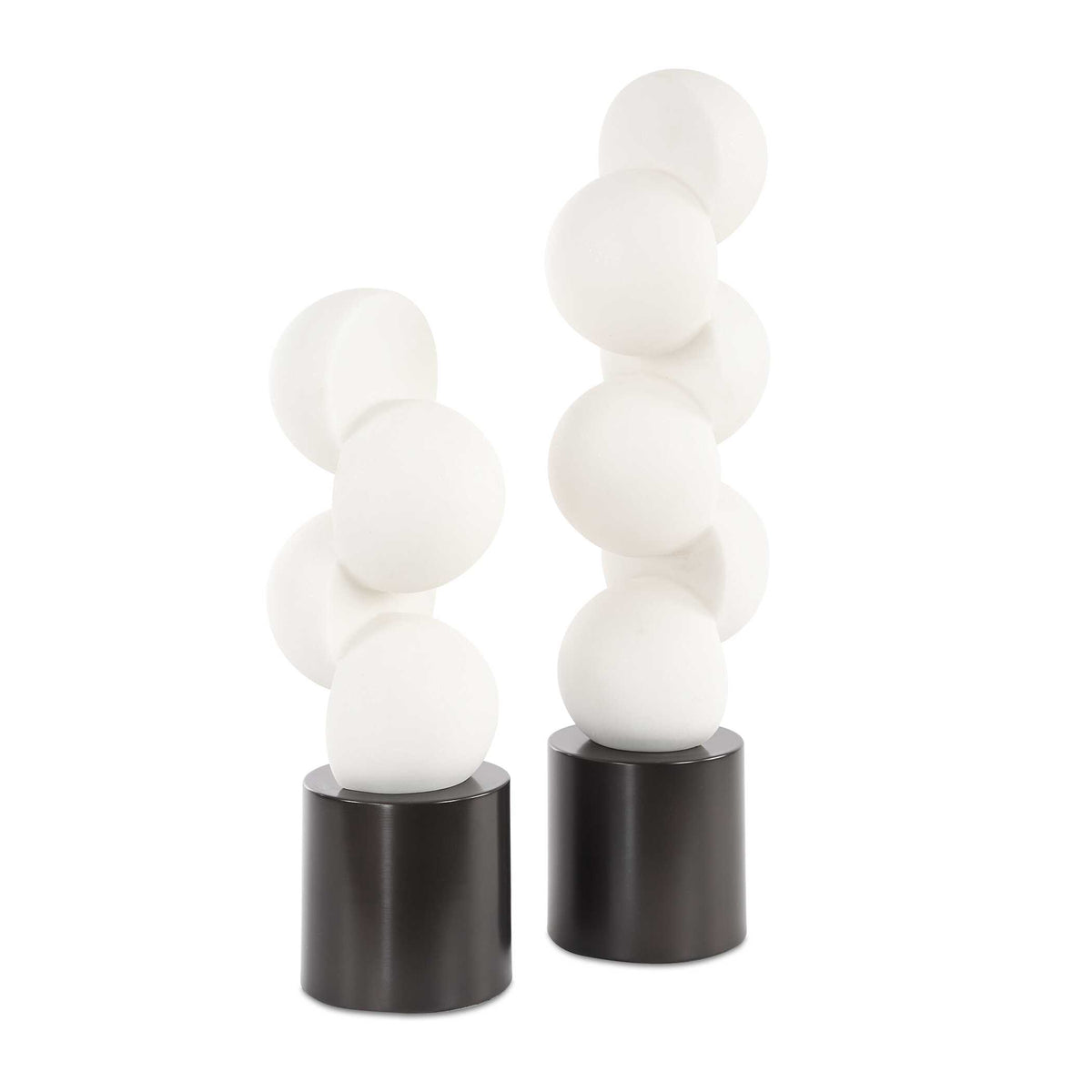 Symmetry White Sculptures Set/2