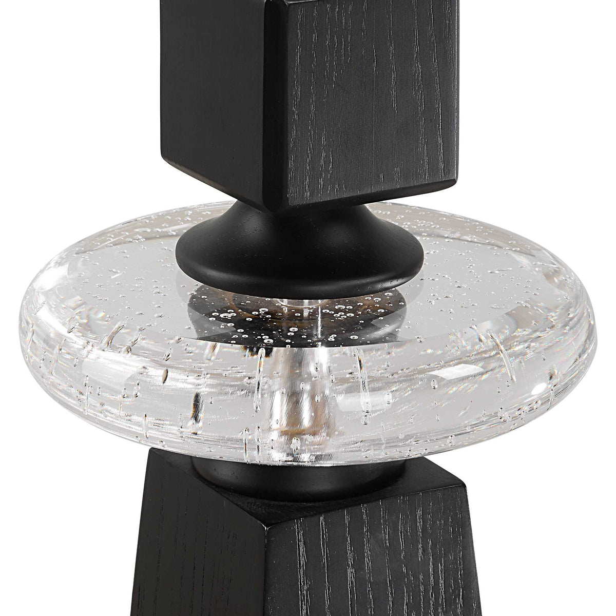 Ebon Glow Floor Candleholders Set/2