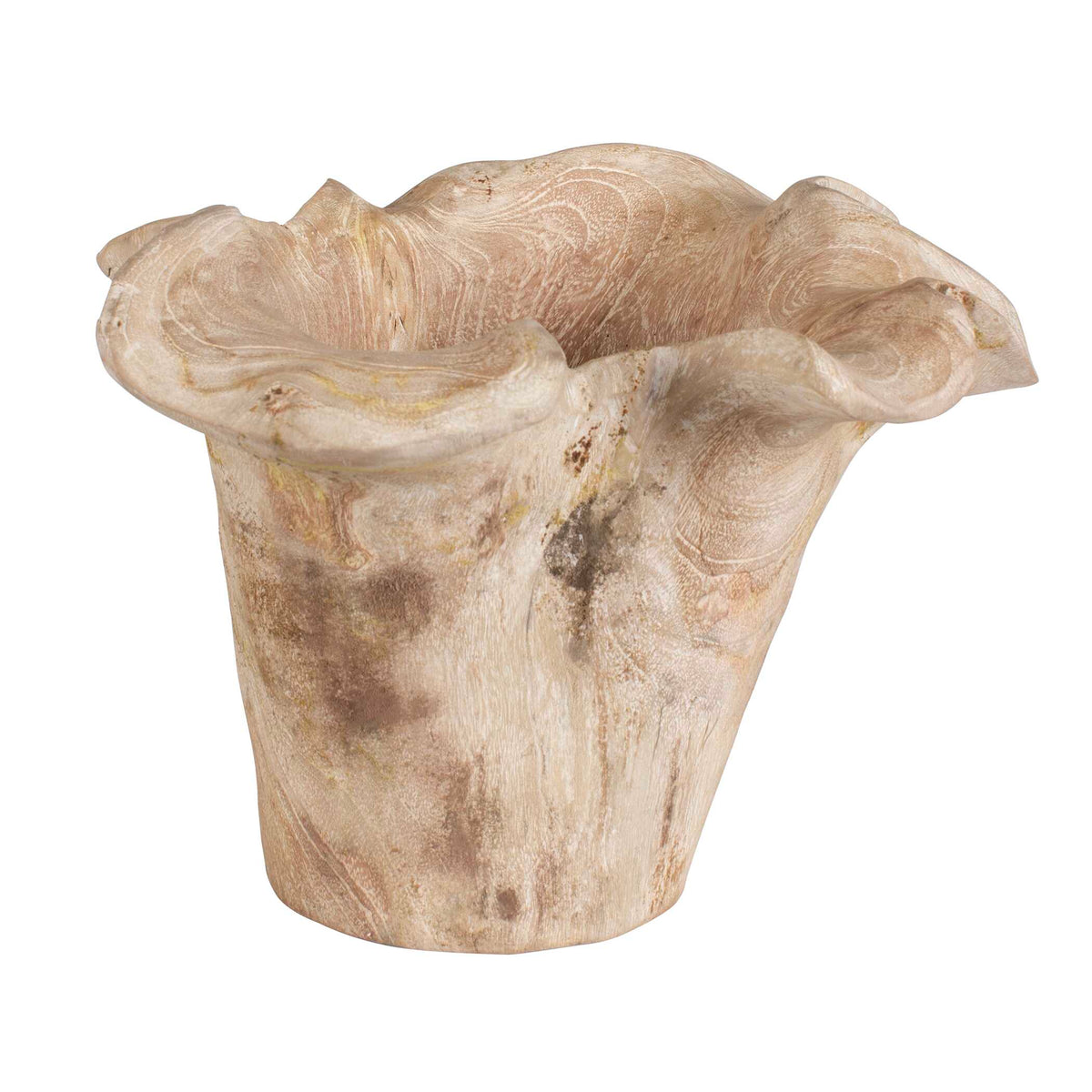 Teak Flow Outdoor Bowl