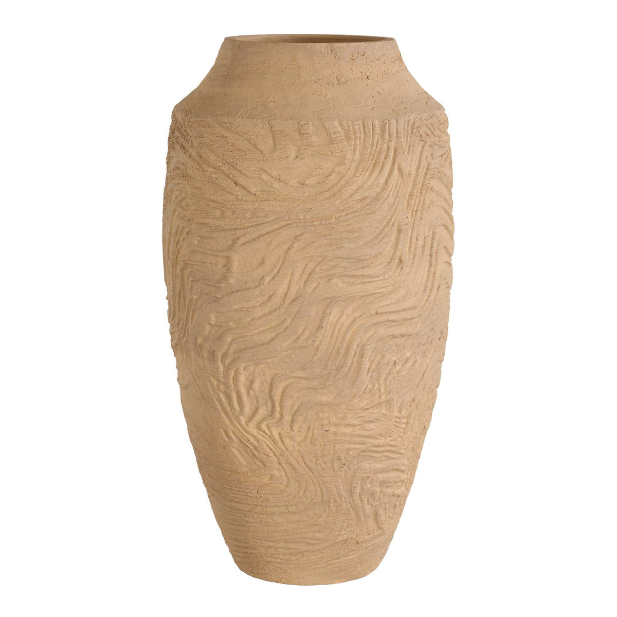 Sandstone Flow Terracotta Vase