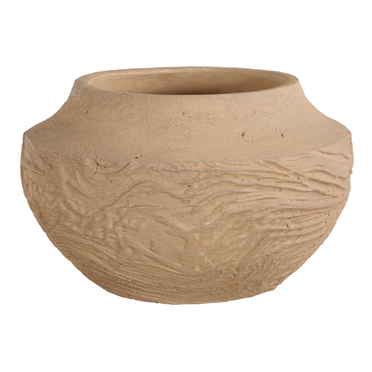 Sandstone Flow Terracotta Vase