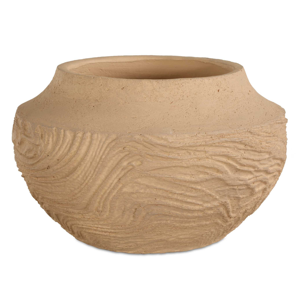 Sandstone Flow Terracotta Vase