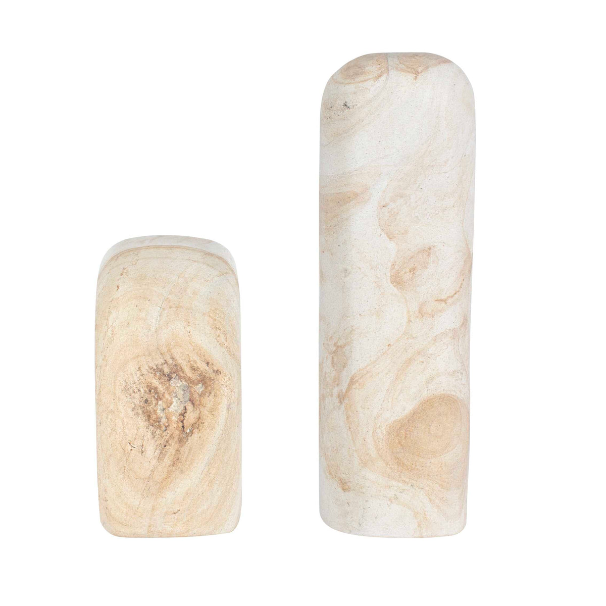 Stone Flow Outdoor Sculptures Set/2