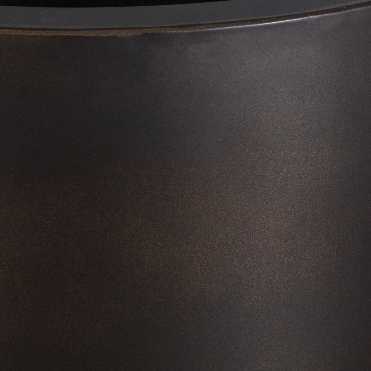 Volcan Matte Bronze Outdoor Planters Set/2