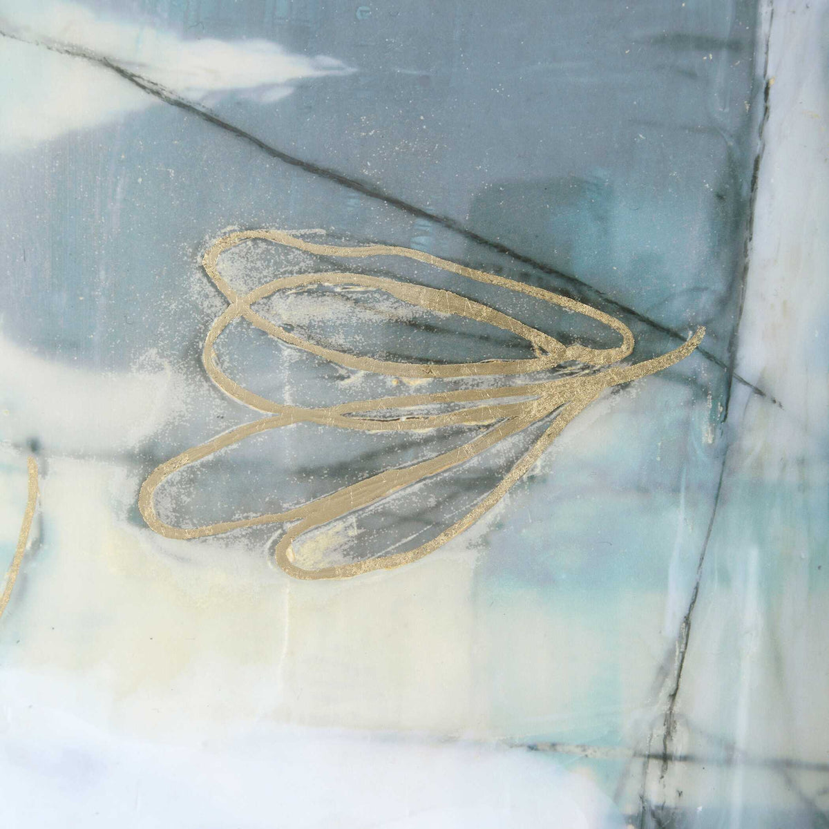 Gilded Whimsy Abstract Prints Set/2