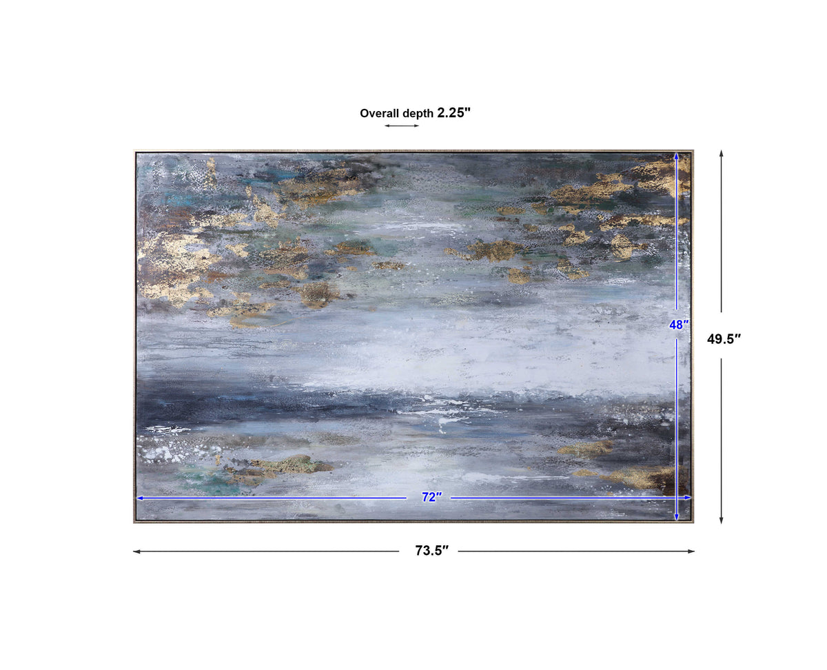 Dawn To Dusk Hand Painted Art