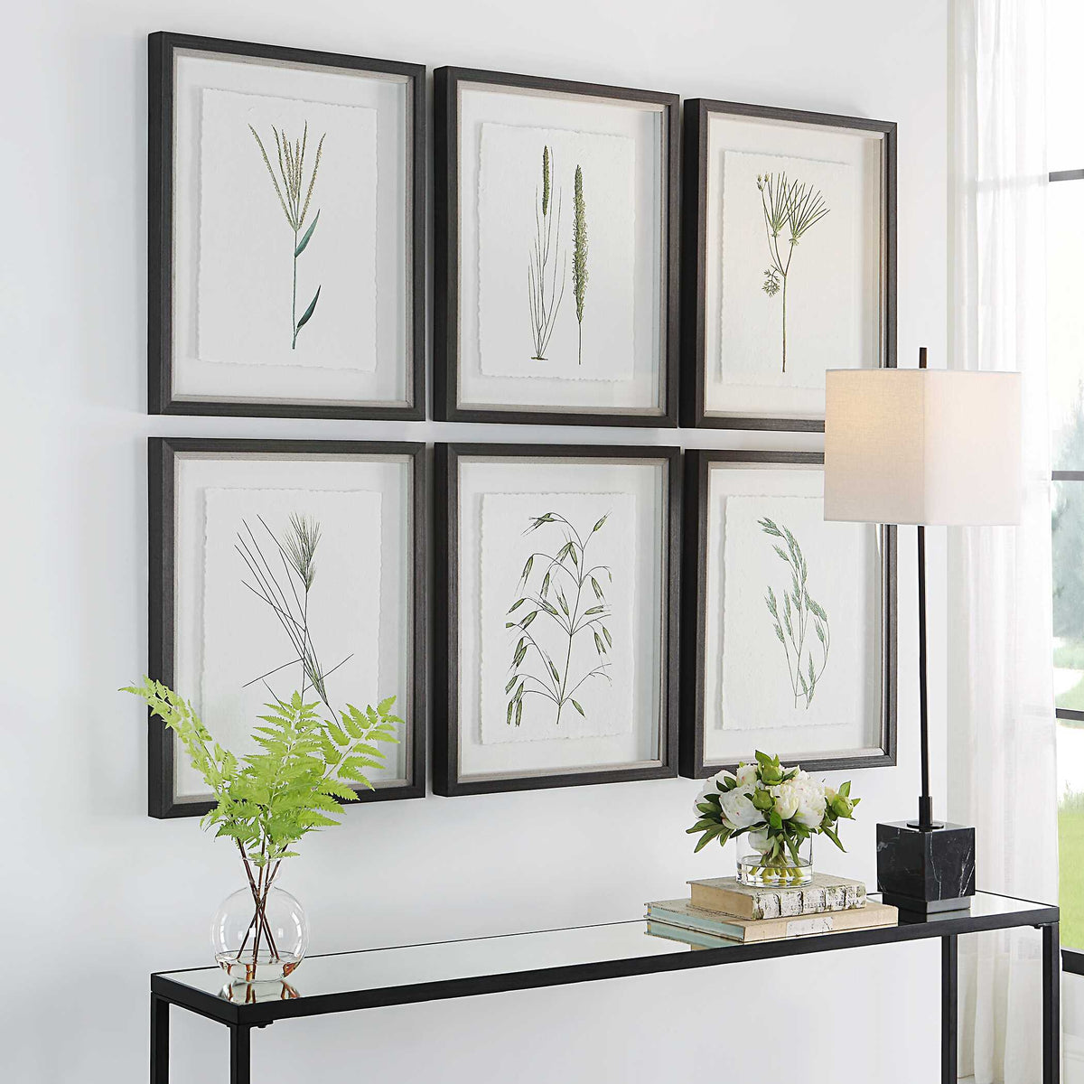 Forest Finds Framed Prints Set/6