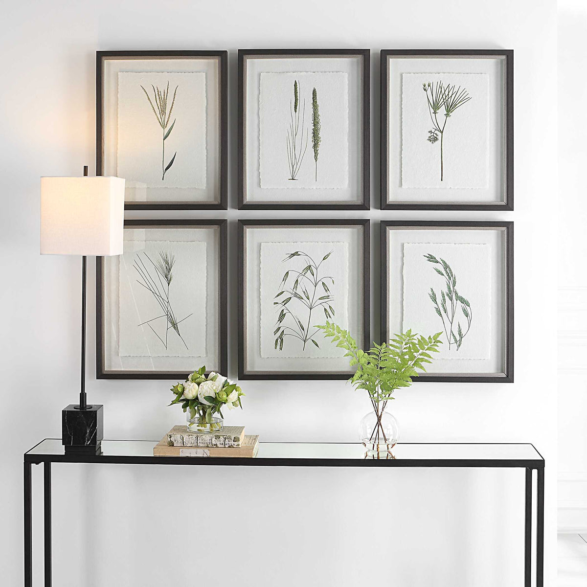 Forest Finds Framed Prints Set/6