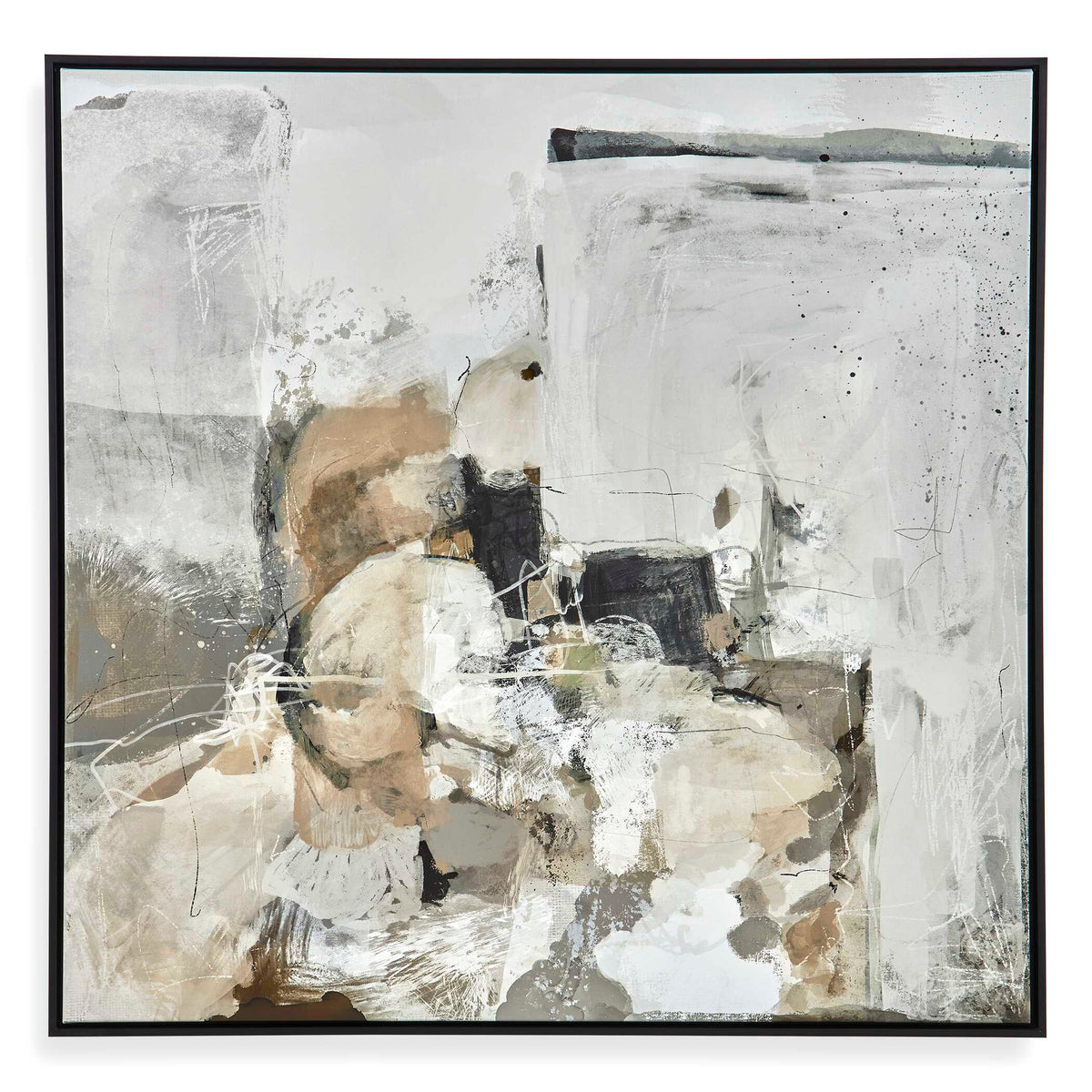 Solace I Abstract Art On Canvas