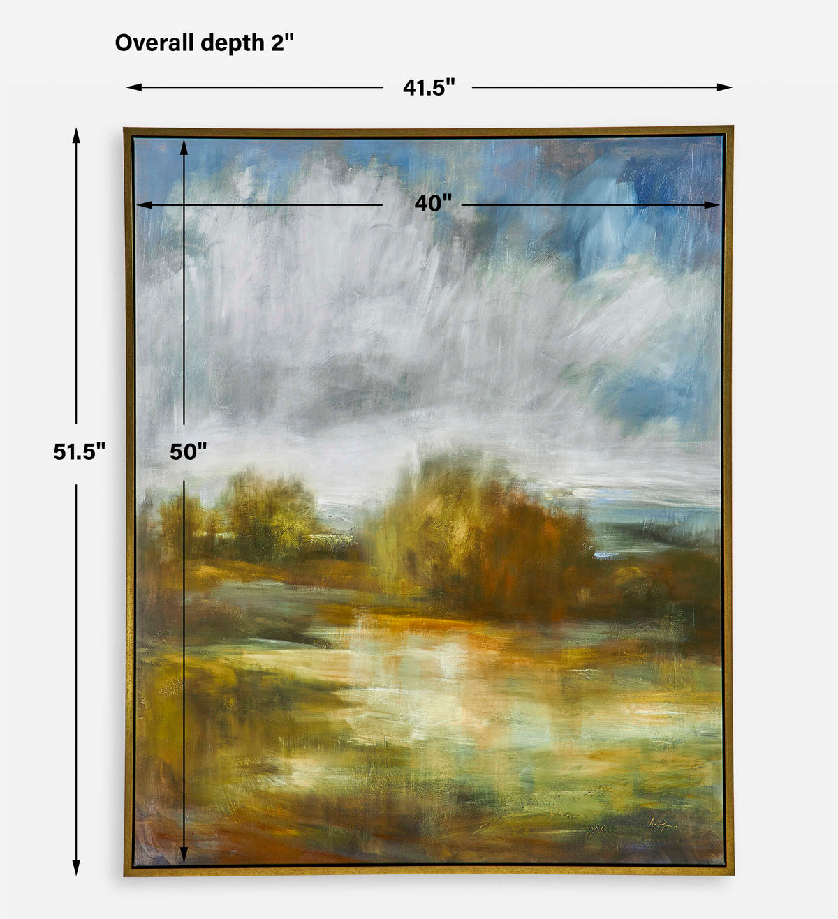 John's Field Framed Landscape Art