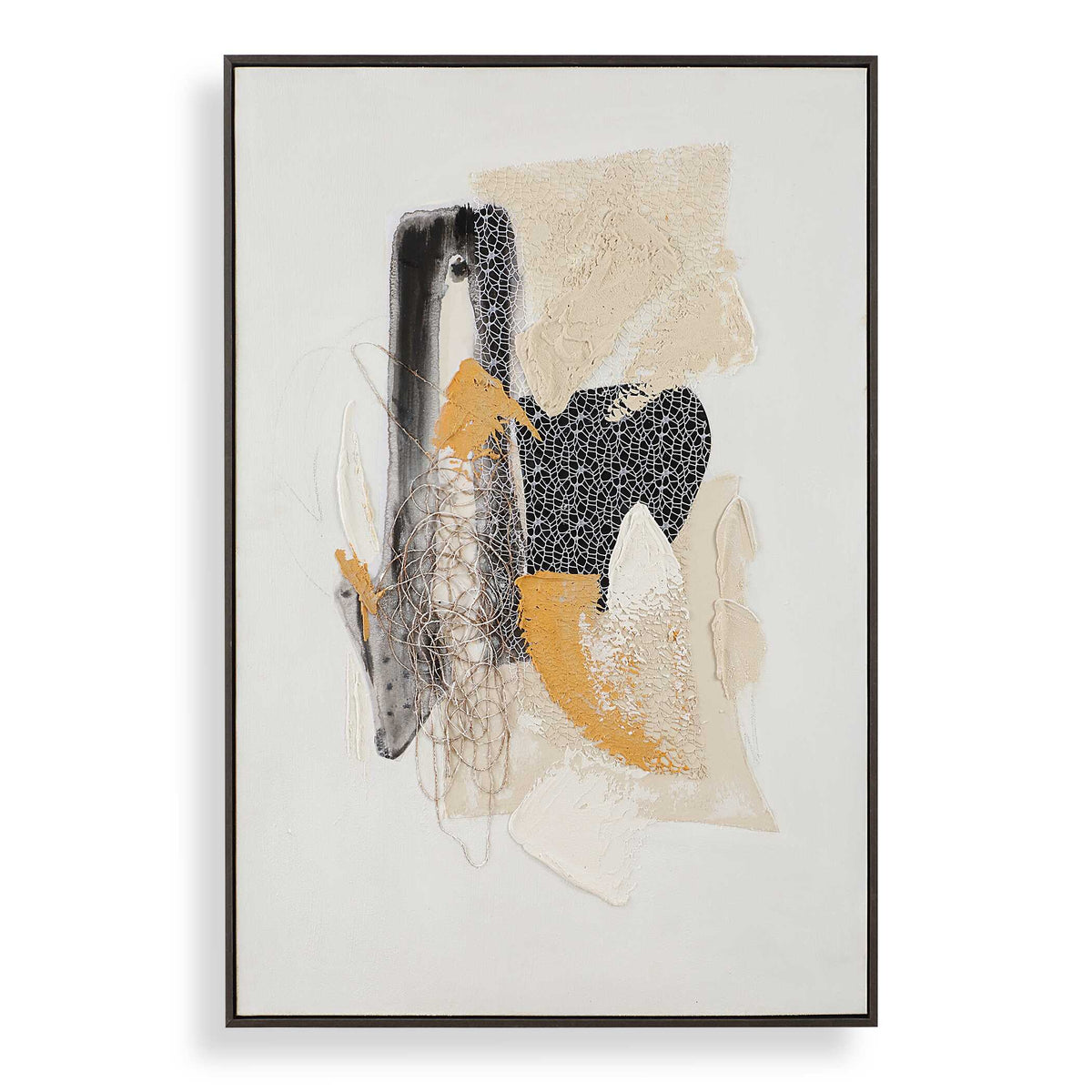 Scatter Abstract Hand Painted Canvas Art