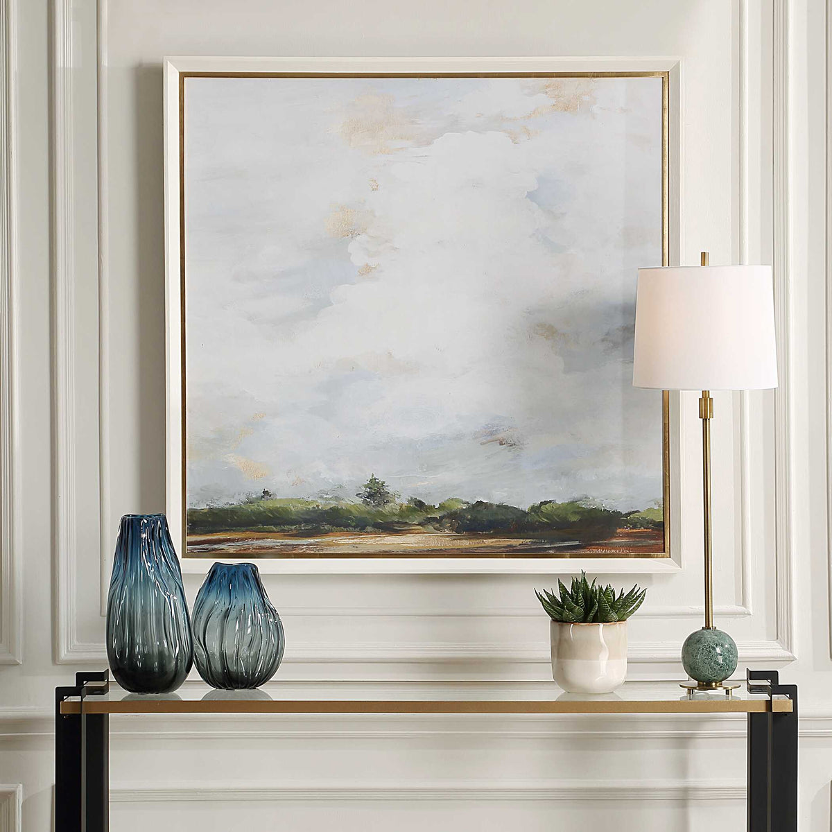 Whispering Cloudscapes Landscape Print