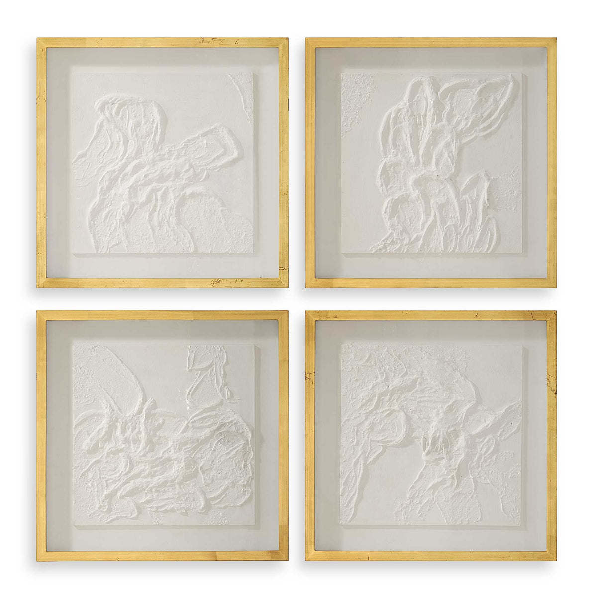 Fourfold Framed Prints Set/4