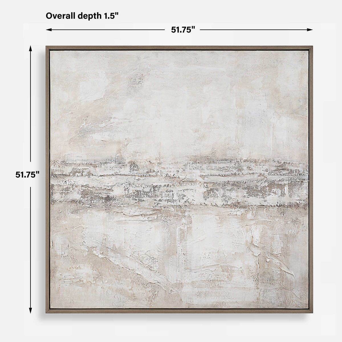 Desert Oasis Abstract Canvas Art