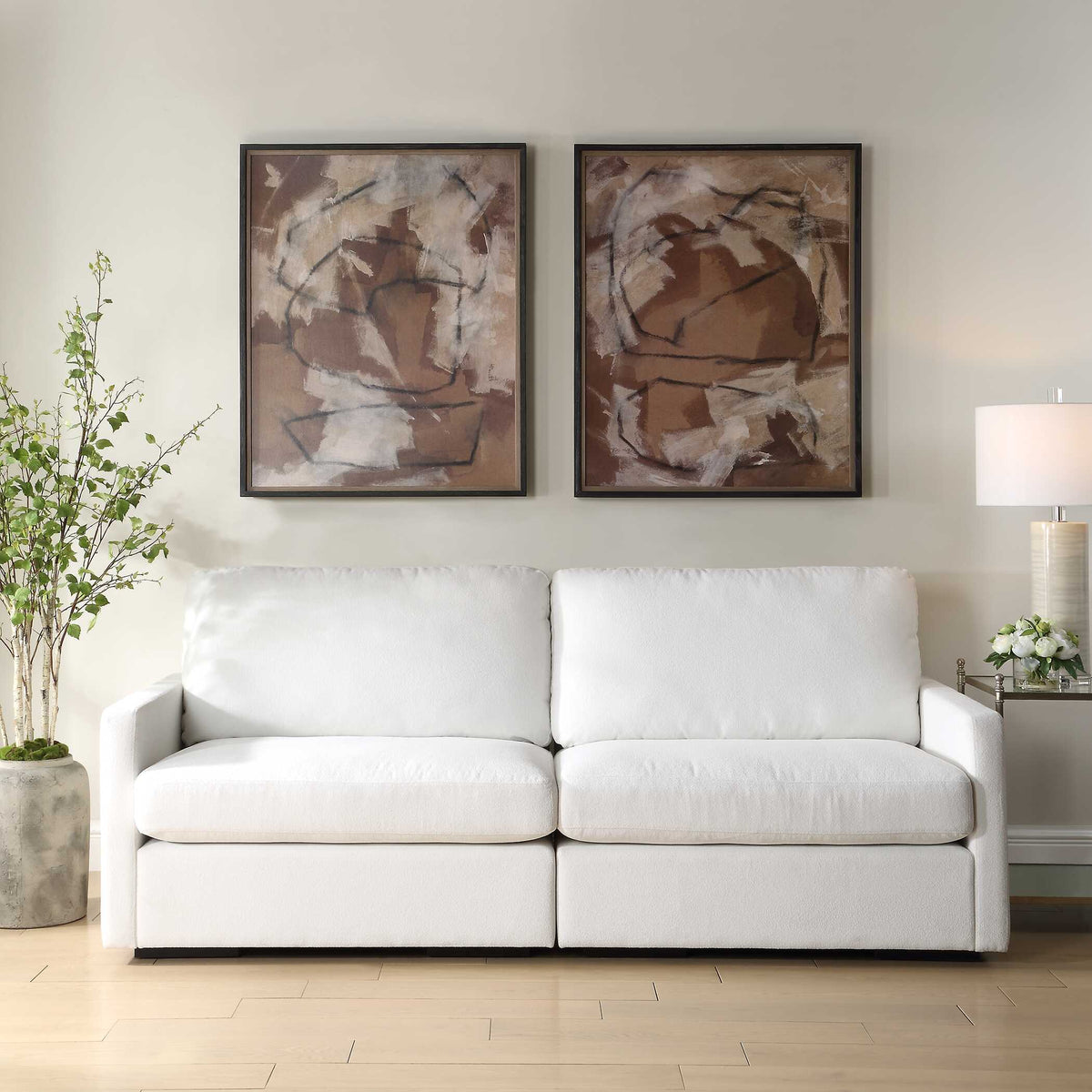 Rush & Dash Framed Prints Set/2
