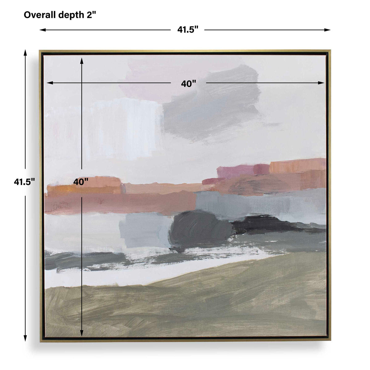 Westward Framed Landscape Art