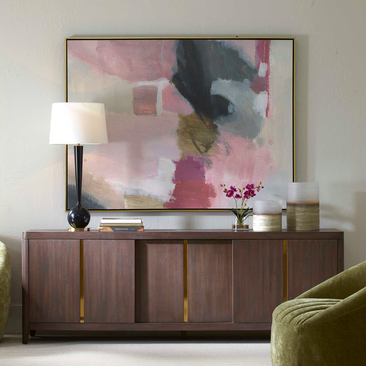 Process Framed Abstract Art