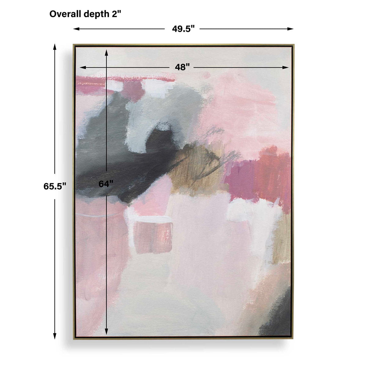 Process Framed Abstract Art