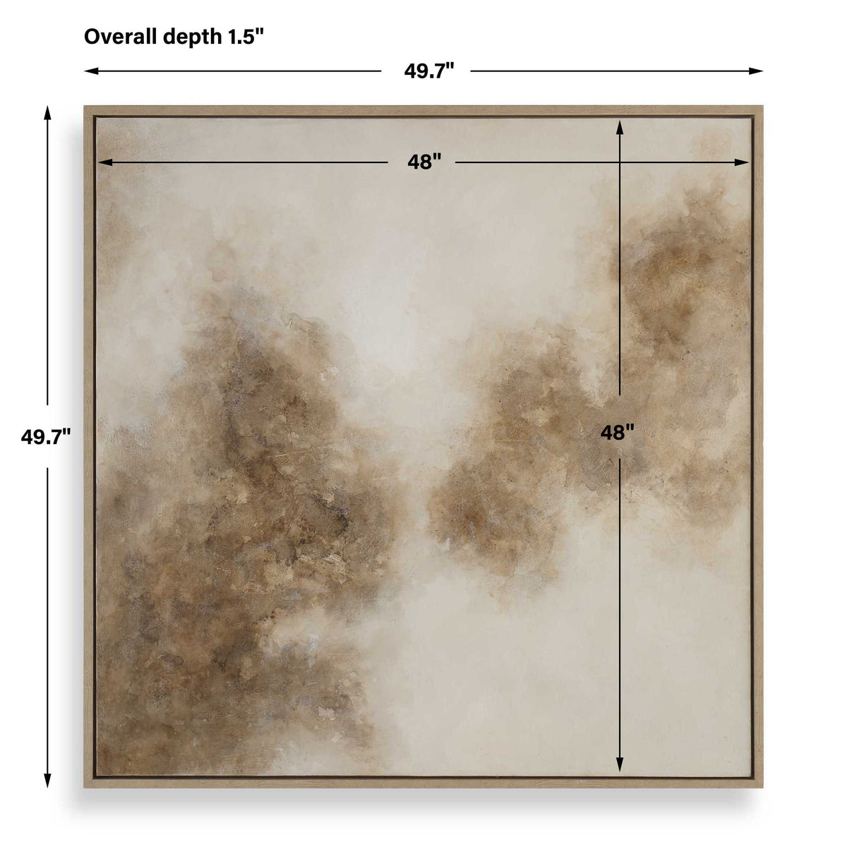 Up In Smoke Framed Modern Art