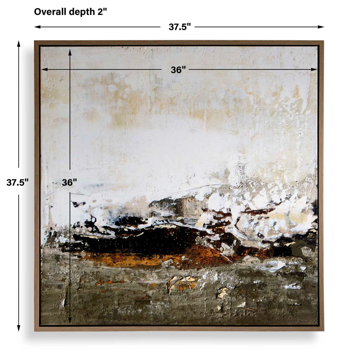 The Other Side Framed Abstract Art